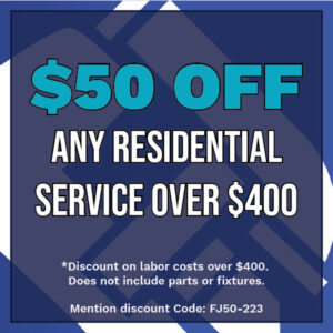 $50 Off Residential Service